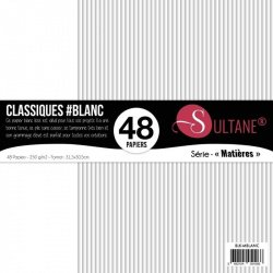 48 papiers Blanc - 250 g/m2...