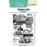 Planche de tampons - Texture journaux - Love in the Moon
