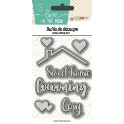 Matrices de découpes - Sweet Home - Love in the Moon