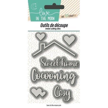 Matrices de découpes - Sweet Home - Love in the Moon Matrices de découpes - Sweet Home - Love in the Moon