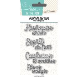 Matrices de découpes - Année / Noël / Cadeaux - Love in the Moon