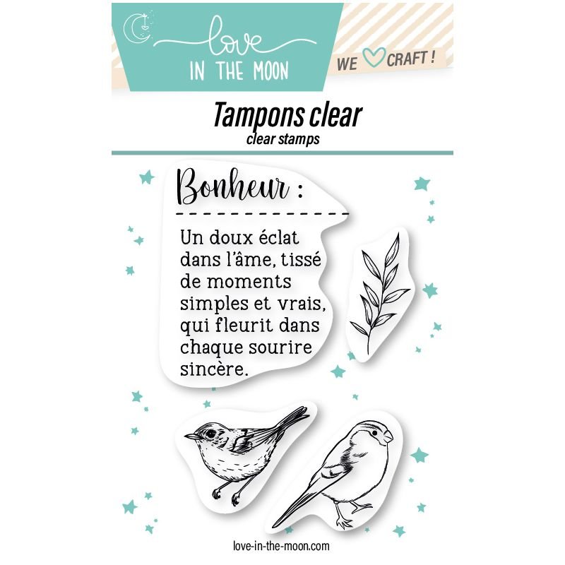 Planche de tampons - Harmonie nature - Love in the Moon