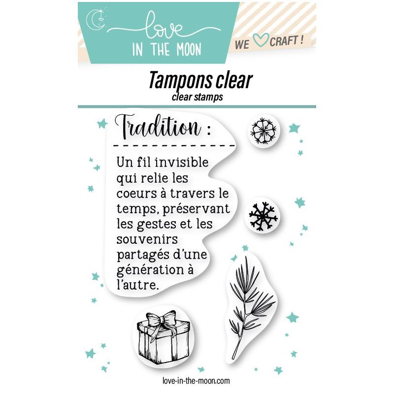 Planche de tampons - Harmonie nature - Love in the Moon