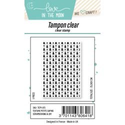 Planche de tampons - Texture petits sapins - Love in the Moon