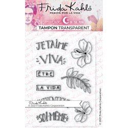 9 Tampons transparents...