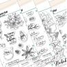 Lot de 4 planches de motifs 10x15cm chacune