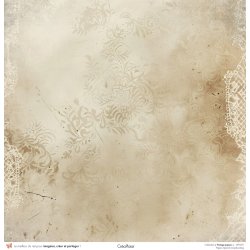 Set papiers Vintage Papers - 6 papiers 30,5x31,5 cm + 6 papiers 12x30,5cm