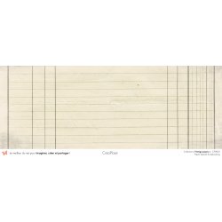 Set papiers Vintage Papers - 6 papiers 30,5x31,5 cm + 6 papiers 12x30,5cm