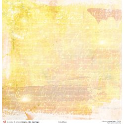 Set papiers La vie est belle - 6 papiers 30,5x31,5 cm + 6 papiers 12x30,5cm