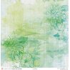 Set papiers La vie est belle - 6 papiers 30,5x31,5 cm + 6 papiers 12x30,5cm