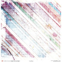 Set papiers La vie est belle - 6 papiers 30,5x31,5 cm + 6 papiers 12x30,5cm