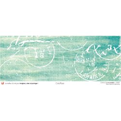 Set papiers La vie est belle - 6 papiers 30,5x31,5 cm + 6 papiers 12x30,5cm