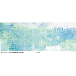 Set papiers La vie est belle - 6 papiers 30,5x31,5 cm + 6 papiers 12x30,5cm