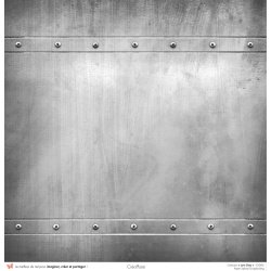 Set papiers Love Gray - 6 papiers 30,5x31,5 cm + 6 papiers 12x30,5cm
