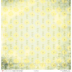 Set papiers Crépuscule - 6 papiers 30,5x31,5 cm + 6 papiers 12x30,5cm