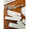 Lots de matrices - Carte PL Cœur, mots doux et grand coeur de coeurs