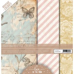 Set de Calques Scrapbooking - Printemps charmant - Love in the Moon