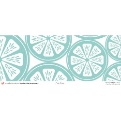 Set papiers Lemon - 6 papiers 30,5x31,5 cm + 6 papiers 12x30,5cm