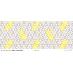 Set papiers Lemon - 6 papiers 30,5x31,5 cm + 6 papiers 12x30,5cm