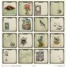 copy ofcopy of Set WoodyWoodFlowers - 6 papiers 30,5x31,5 cm + 6 papiers 12x30,5cm