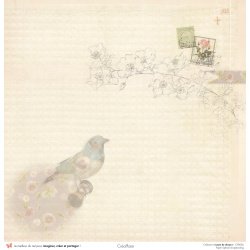 copy ofcopy of Set WoodyWoodFlowers - 6 papiers 30,5x31,5 cm + 6 papiers 12x30,5cm