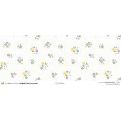 Set papiers Mes jolis moments - 6 papiers 30,5x31,5 cm + 6 papiers 12x30,5cm