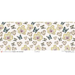 Set papiers Bonheur Partagé - 6 papiers 30,5x31,5 cm + 6 papiers 12x30,5cm