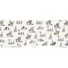 Set papiers Bonheur Partagé - 6 papiers 30,5x31,5 cm + 6 papiers 12x30,5cm