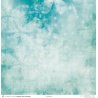 Set papiers Menthe à l'eau - 6 papiers 30,5x31,5 cm + 6 papiers 12x30,5cm