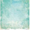 Set papiers Menthe à l'eau - 6 papiers 30,5x31,5 cm + 6 papiers 12x30,5cm