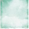 Set papiers Menthe à l'eau - 6 papiers 30,5x31,5 cm + 6 papiers 12x30,5cm