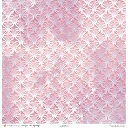 Set papiers Au vert - 12 papiers : 6 papiers 30,5x31,5 cm + 6 papiers 12x30,5cm