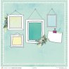 Set papiers Instants précieux - 12 papiers : 6 papiers 30,5x31,5 cm + 6 papiers 12x30,5cm