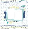 Set papiers Instants précieux - 12 papiers : 6 papiers 30,5x31,5 cm + 6 papiers 12x30,5cm