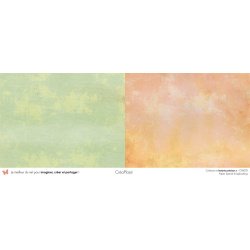 Set papiers Instants précieux - 12 papiers : 6 papiers 30,5x31,5 cm + 6 papiers 12x30,5cm
