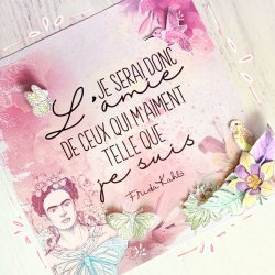 2 Tampons transparents "Colibris" Frida Kahlo®