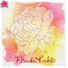 Tampon transparent "Jolie pivoine - 1 " Frida Kahlo®