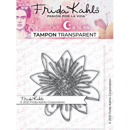 Tampon transparent "Passion passiflore - 2 " Frida Kahlo®