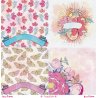 Set de 12 papiers de scrapbooking "Viva la Vida" Frida Kahlo