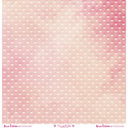 Set de 12 papiers collection Frida Kahlo® coordonnés Viva la Vida -scrapbooking