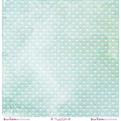 Set de 12 papiers collection Frida Kahlo® coordonnés Viva la Vida -scrapbooking