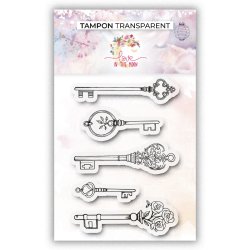 Tampon - Vintage papillons & écrire