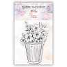 Tampon - Vintage papillons & écrire