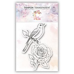 Tampon - Vintage papillons & écrire