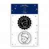 2 tampons transparents "Macaron Petit Prince" - Le Petit Prince