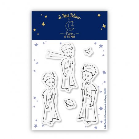 5 tampons transparents - Le Petit Prince