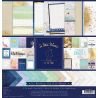 Set de 12 papiers Les rêveries du Petit Prince 250 g/m2 - 30,5x30,5 cm