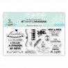Set de 11 tampons clear Paysages merveilleux - 10x21cm