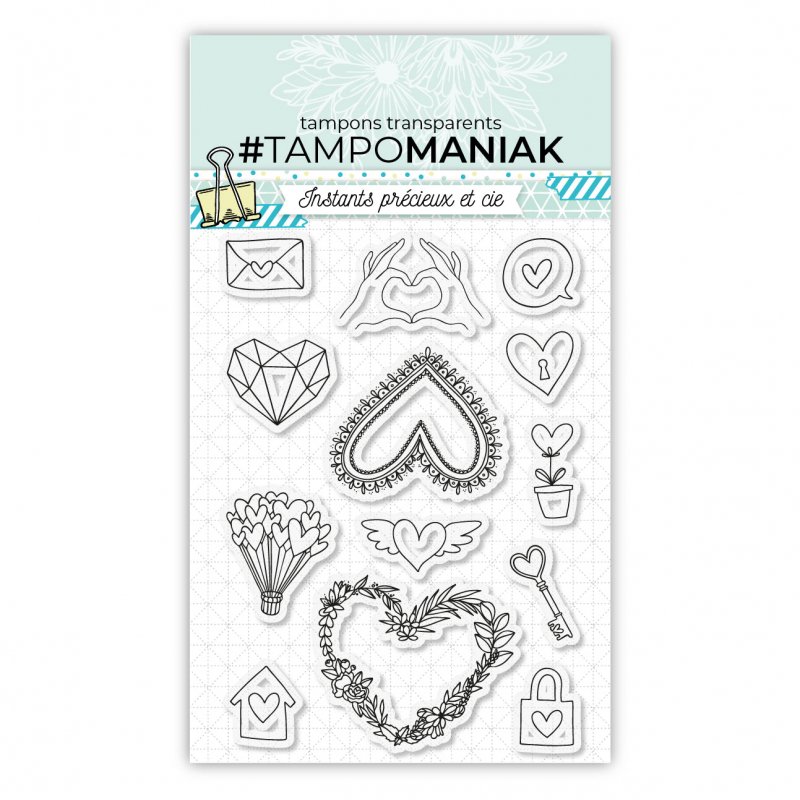 Sello corazones 2 - 10x15cm