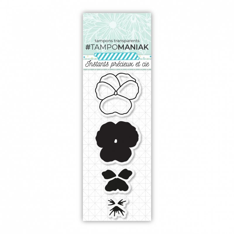 Tampon pensée - 13x5,5cm